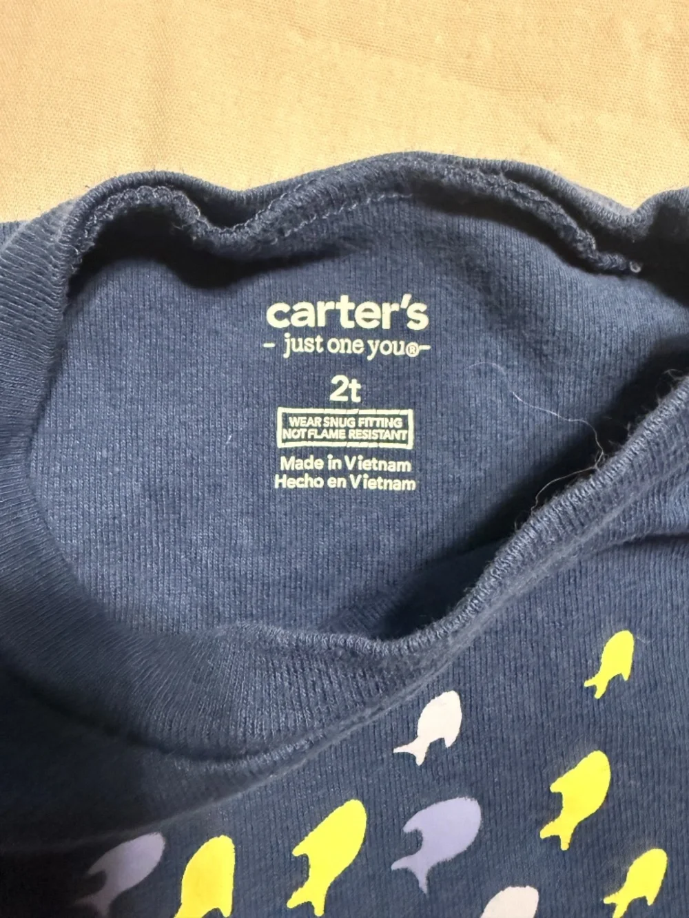 Carters toddler shark
